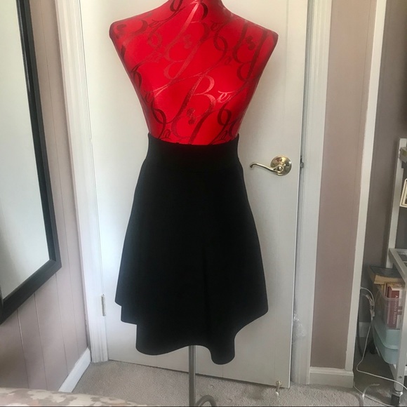 Ann Taylor Black Circle Skirt - Picture 3 of 6